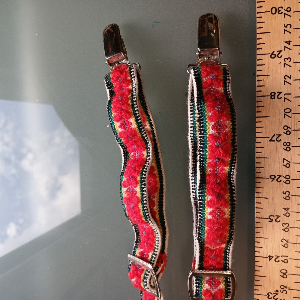 Vintage Adjustable Suspenders